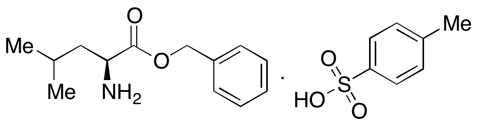 	L-Leucine Benzyl Ester p-Toluenesulfonate - Chemical structure and product image