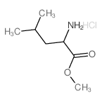 	H-DL-Leu-OMe hydrochloride - Chemical structure and product image