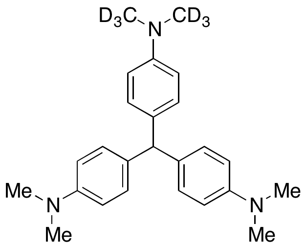 	Leuco Gentian Violet-d6 (Major) - Chemical structure and product image