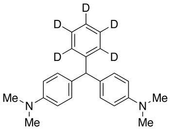 	Leuco Malachite Green-d5 - Chemical structure and product image
