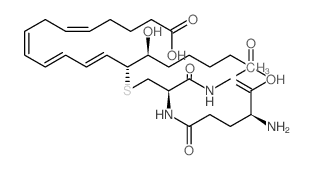 	14,15-Leukotriene C4 - Chemical structure and product image