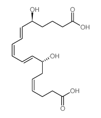 	18-carboxy dinor Leukotriene B4 - Chemical structure and product image