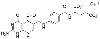 	Leucovorin Calcium Salt Pentahydrate - Chemical structure and product image