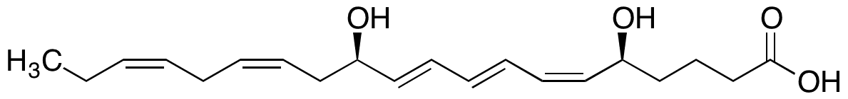 	Leukotriene B5 - Chemical structure and product image
