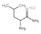	H-D-Leu-NH2 hydrochloride - Chemical structure and product image