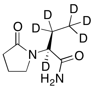 	Levetiracetam-d6 - Chemical structure and product image