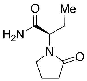 	(R)-Levetiracetam - Chemical structure and product image
