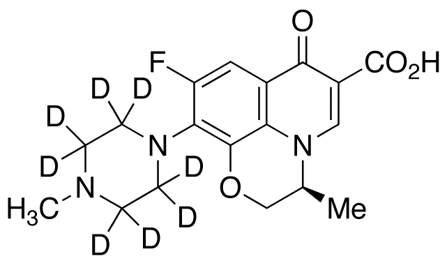 	Levofloxacin-d8 - Chemical structure and product image