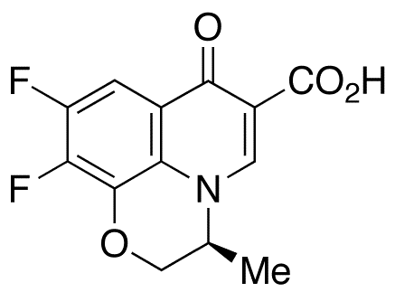 Levofloxacin Carboxylic Acid (Levofloxacin Difluoro Impurity) - Chemical structure and product image