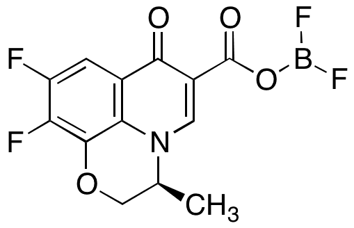 	Levofloxacin Q-Acid Difluoroboryl Ester - Chemical structure and product image