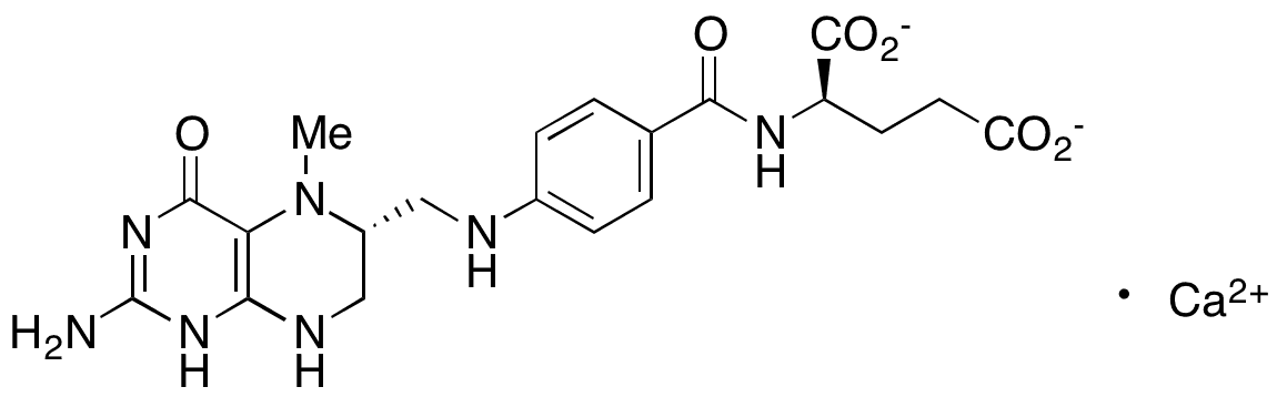 	ent-Levomefolate Calcium - Chemical structure and product image