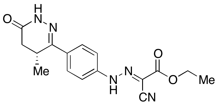 	Levosimendan Cyanoacetate Hydrazone Impurity - Chemical structure and product image