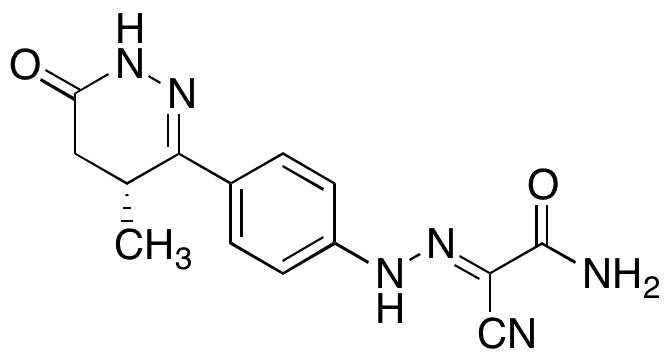 	Levosimendan Cyanoacetamide Hydrazone Impurity - Chemical structure and product image