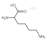 	D-Lysine hydrochloride - Chemical structure and product image