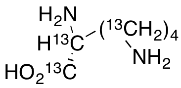	D-Lysine-13C6 - Chemical structure and product image