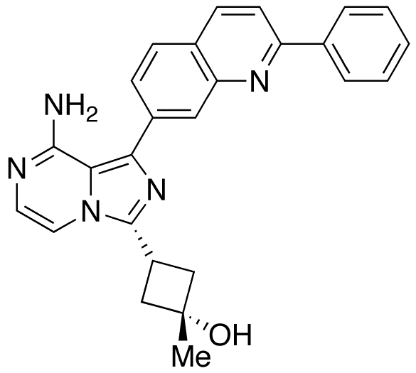 	Linsitinib - Chemical structure and product image