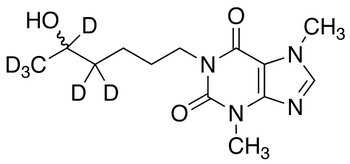 	(+/-)-Lisofylline-d6 - Chemical structure and product image