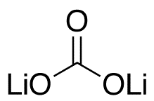 	Lithium Carbonate - Chemical structure and product image