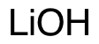 	Lithium Hydroxide - Chemical structure and product image