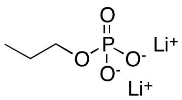 	Lithium Propyl Phosphate - Chemical structure and product image