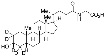 	Lithocholylglycine-d5 - Chemical structure and product image