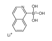 	Lithium trihydroxy(isoquinolin-1-yl)borate - Chemical structure and product image