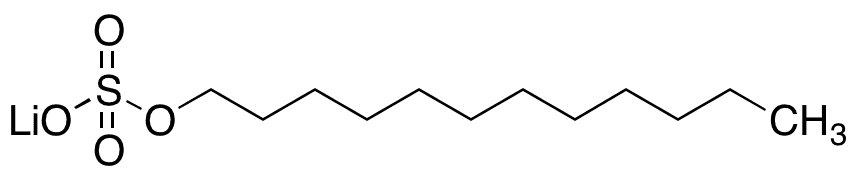 Lithium Dodecylsulfate - Chemical structure and product image