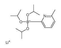 	Lithium triisopropyl 2-(6-methylpyridyl)borate - Chemical structure and product image