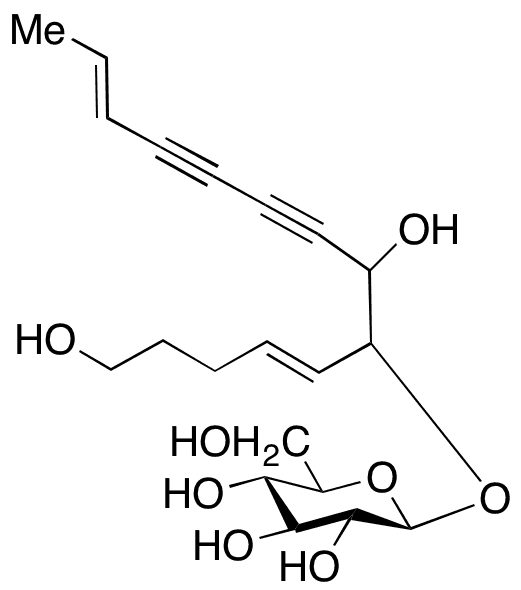 	Lobetyolin - Chemical structure and product image