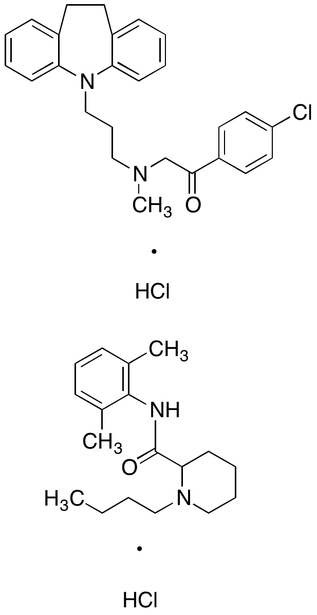 	Lofepramine Hydrochloride - Chemical structure and product image