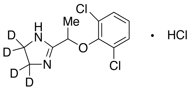 	Lofexidine-d4 Hydrochloride - Chemical structure and product image