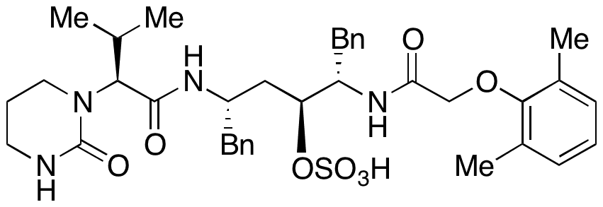 	Lopinavir O-Sulfate - Chemical structure and product image