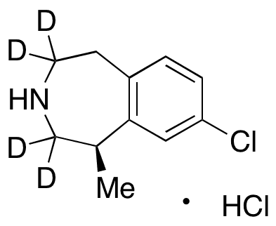 	Lorcaserin Hydrochloride-d4 - Chemical structure and product image