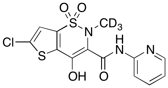 	Lornoxicam-d3 - Chemical structure and product image