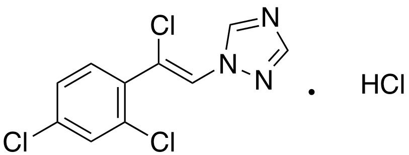 	Loreclezole Hydrochloride - Chemical structure and product image