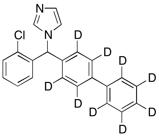 	Lombazole-d9 - Chemical structure and product image