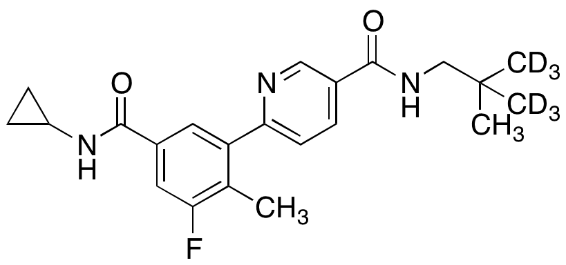 	Losmapimod-d6 - Chemical structure and product image