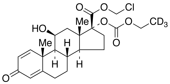 	Loteprednol Etabonate-d3 - Chemical structure and product image