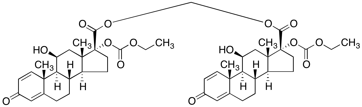 	Loteprednol Etabonate Methylene Dimer - Chemical structure and product image