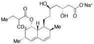 	Lovastatin-d3 Hydroxy Acid Sodium Salt - Chemical structure and product image