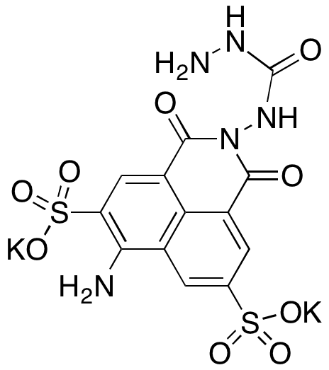 	Lucifer Yellow CH Dipotassium Salt - Chemical structure and product image