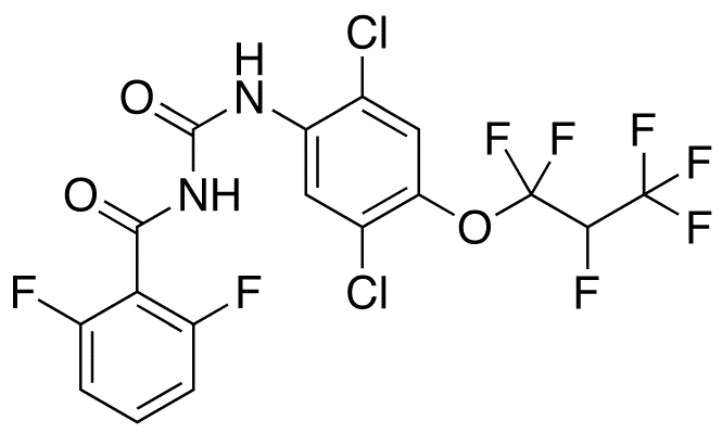 	Lufenuron - Chemical structure and product image