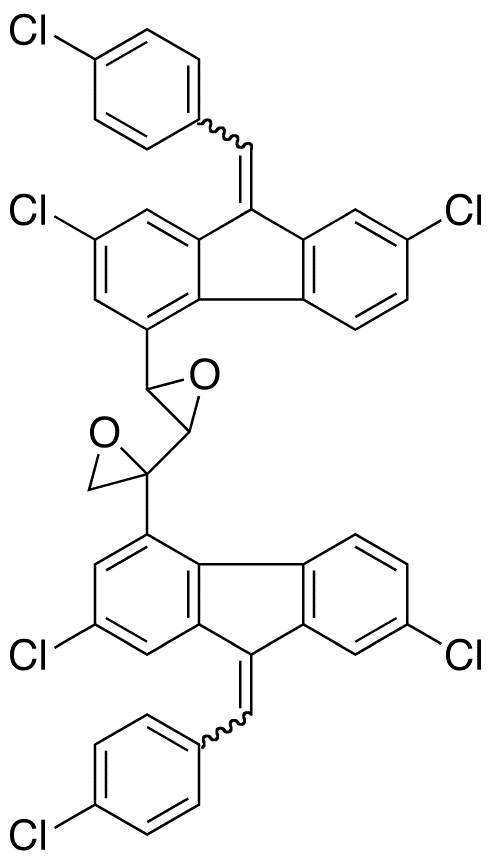 	Lumefantrine Dioxiranyl Dimer (E/Z-Mixture) - Chemical structure and product image
