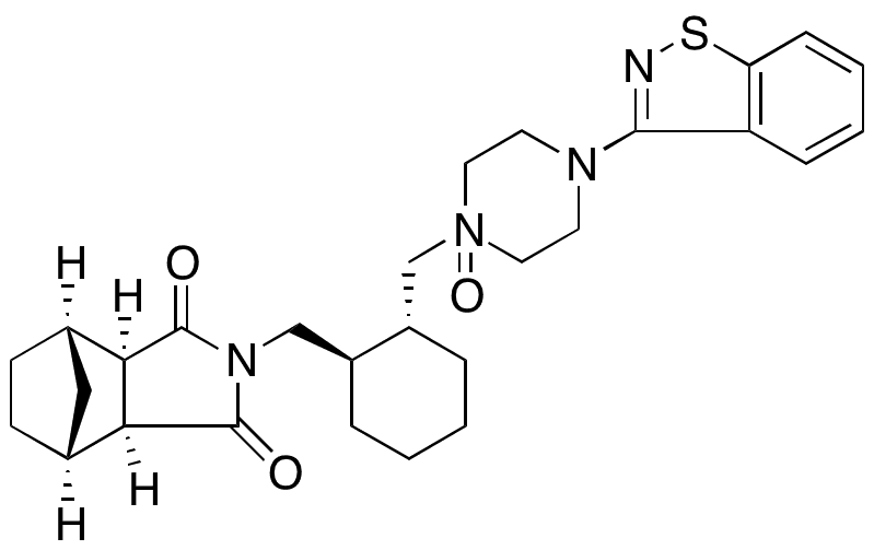 	Lurasidone Piperazine N-Oxide - Chemical structure and product image