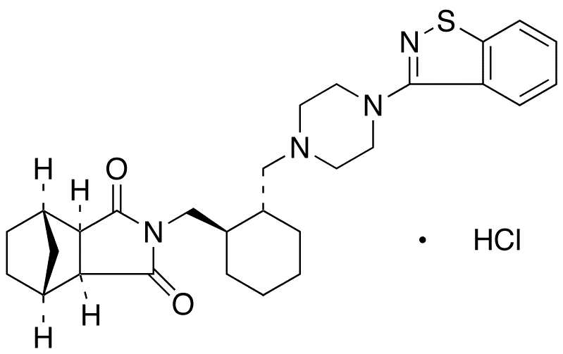 	Lurasidone Hydrochloride - Chemical structure and product image