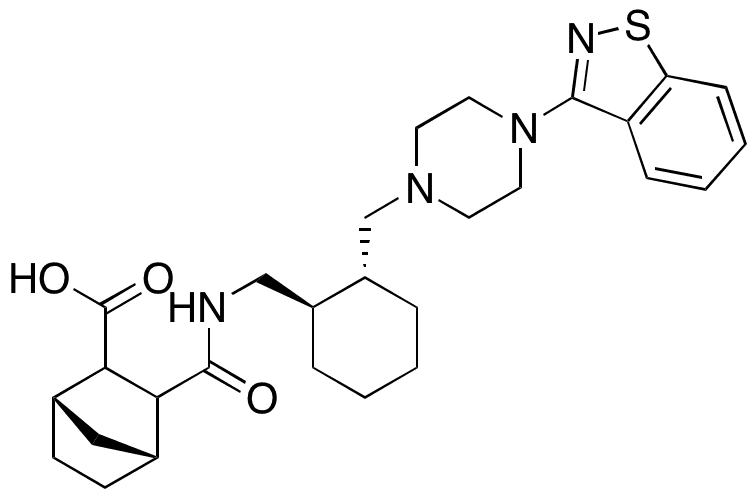 	Lurasidone Opened Imide (Mixture of Diastereomers) - Chemical structure and product image