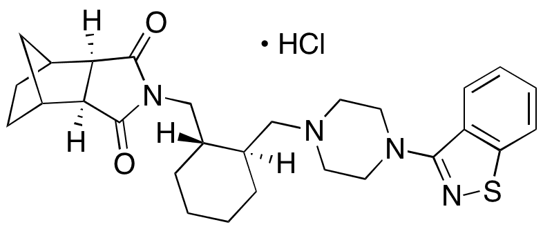	ent-Lurasidone Hydrochloride - Chemical structure and product image