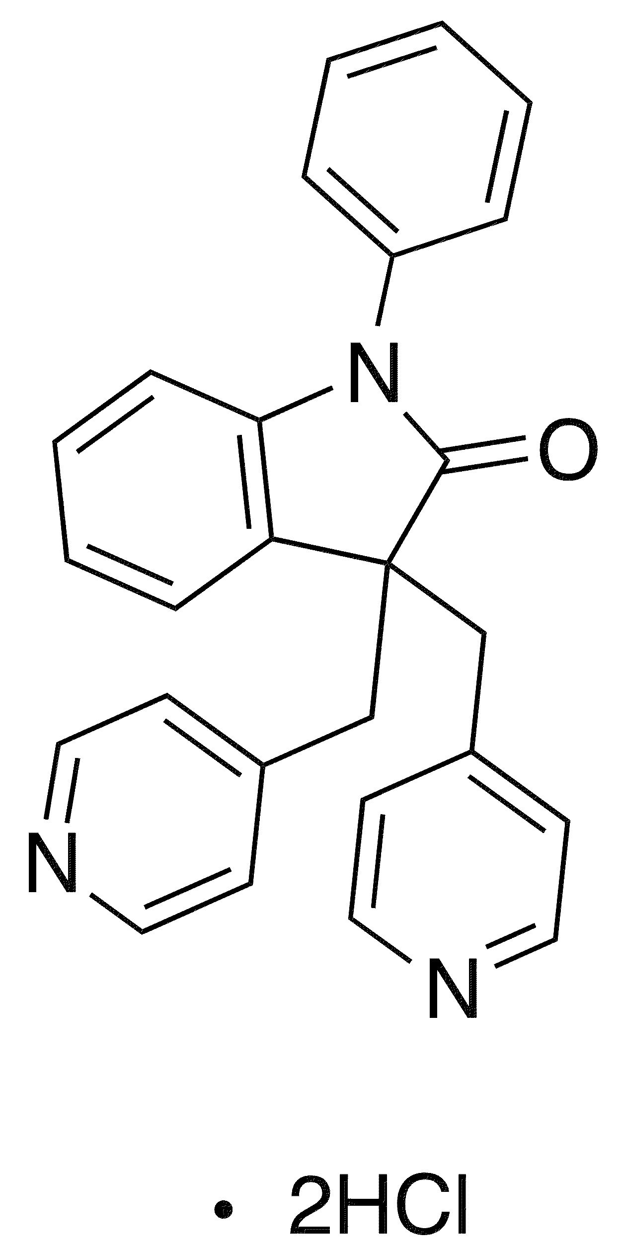 	Linopirdine dihydrochloride - Chemical structure and product image