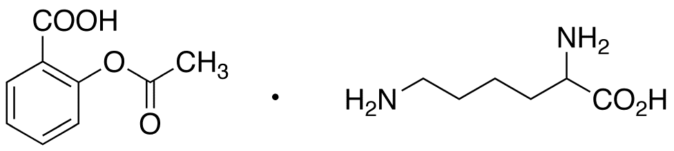 	DL-Lysine Acetylsalicylate - Chemical structure and product image