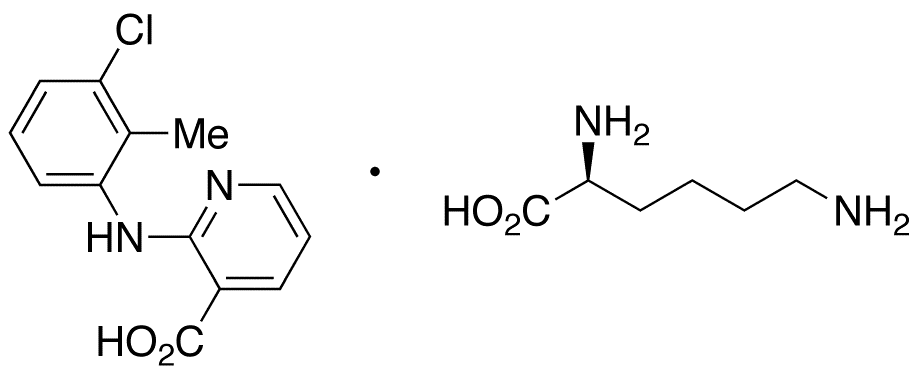 	L-Lysine Clonixinate - Chemical structure and product image
